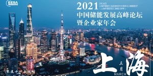 2021中國儲能發(fā)展高峰論壇暨企業(yè)家年會(huì)